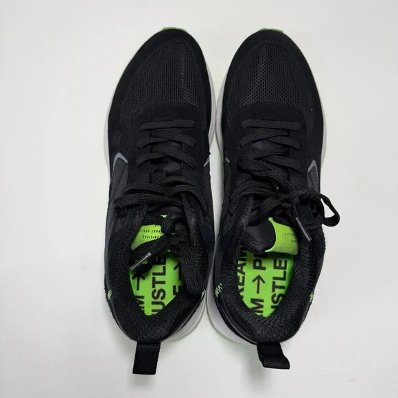 Municipal Origin Sneaker M.OG Black Lime Green Size 10/10.5 - Picture 9 of 13